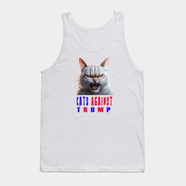 cats against trump funny Tank Top by your best store